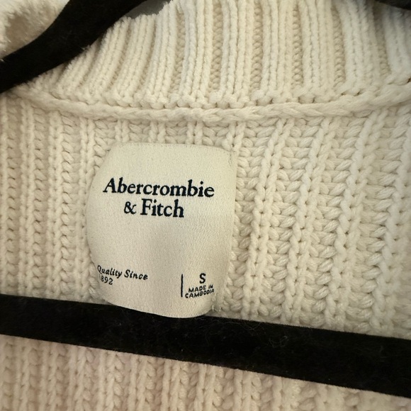 Abercrombie & Fitch Off-White Women's Cardigan - Picture 2 of 2